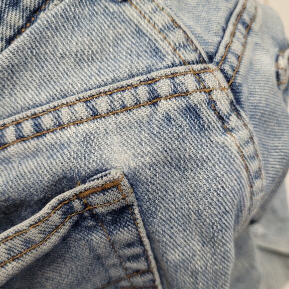 Vintage Guess jeans high rise cut off jean denim hot shorts USA - Picture 8 of 9